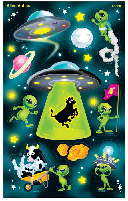 Alien Antics Large superShapes Stickers [T46358]