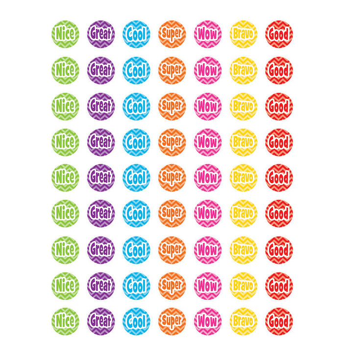 Chevron Mini Stickers [TCR5531]
