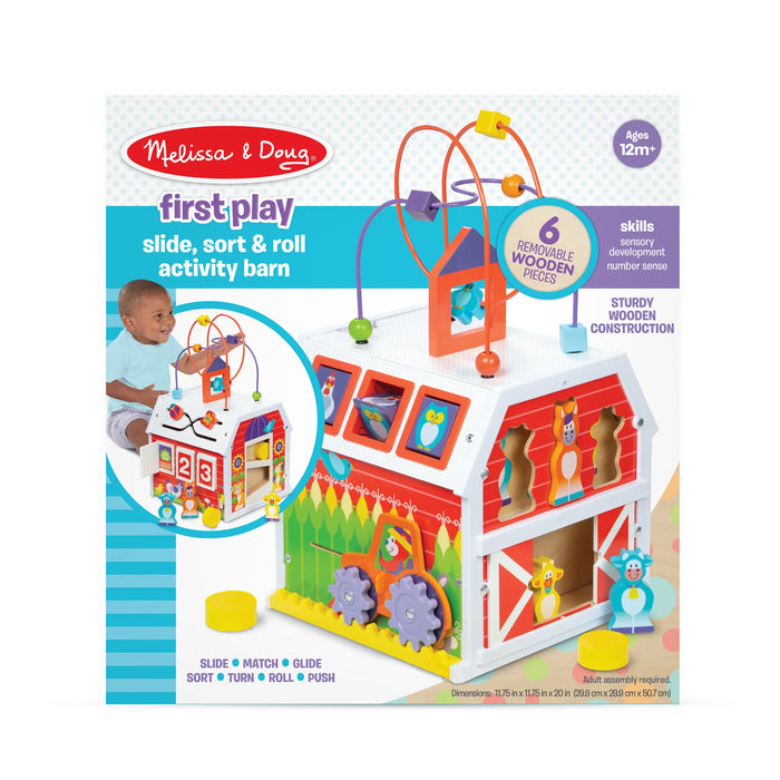 Slide, Sort & Roll Activity Barn [30128]