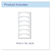C-Line 7-Pocket Expanding File, Letter Size, Smoke