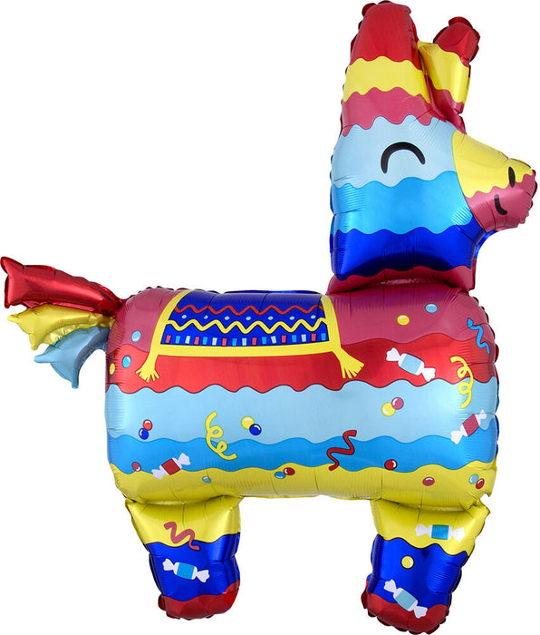 Fiesta 33 Inch Pinata Shape Foil Mylar Balloon [39225]