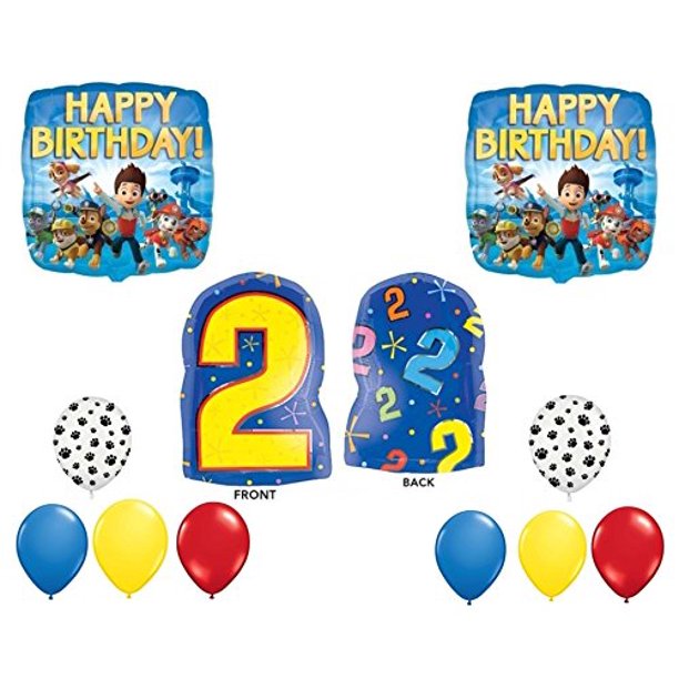 PAW Patrol 2nd Happy Birthday Balloon Decoration Kit [30180_ST_11]