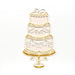 QUILLING CARD ELEGANT WEDDING CAKE [LV269]