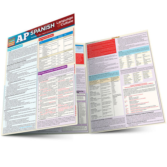 QuickStudy | AP Spanish Laminated Study Guide [222385]