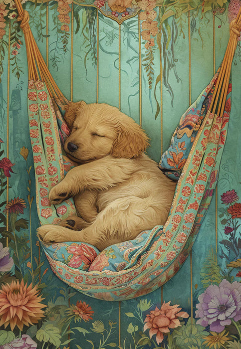 Cozy Puppy Get Well Greeting Card [GWT40142301]