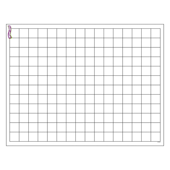 Graphing Grid (Small Squares) Wipe-Off Chart 17x22 [T27305]