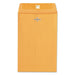 Universal Kraft Clasp Envelope, #55, Square Flap, Clasp/Gummed Closure, 6 x 9, Brown Kraft, 100/Box