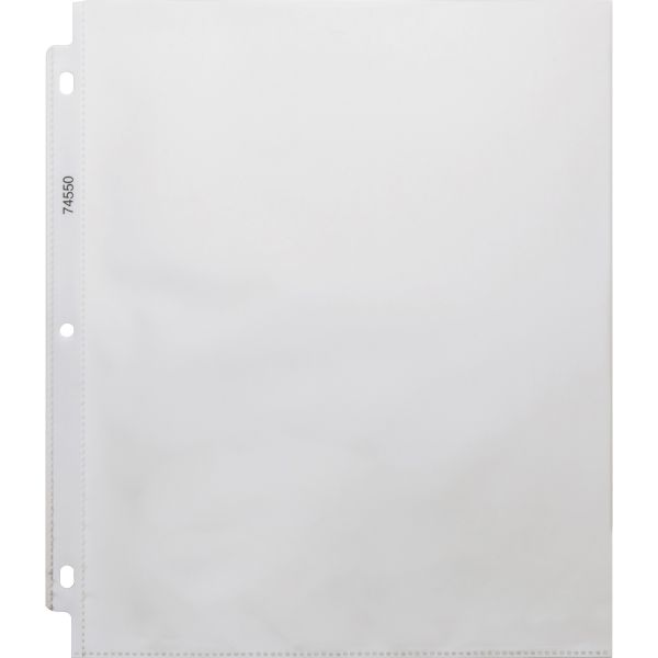 Business Source Top Loading Sheet Protectors 100 Pack [BSN74550]