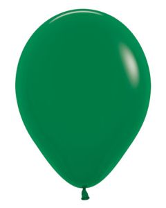 Sempertex 11 Inch Fashion Forest Green Latex Balloons Bag of 100 [53024]