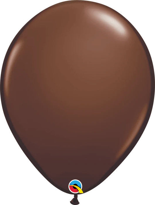 Qualatex Chocolate Brown 16 Inch Latex Bag of 50 [21863]