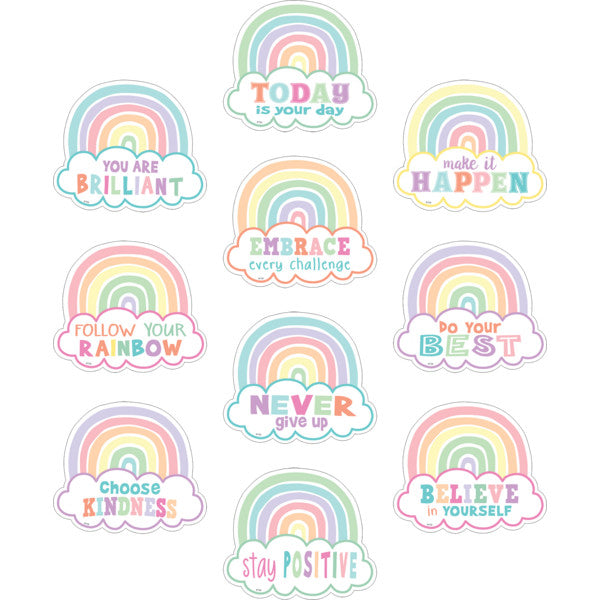 Pastel Pop Positive Sayings Accents [TCR8418]
