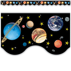 Solar System Scalloped Border Trim [TCR4600]
