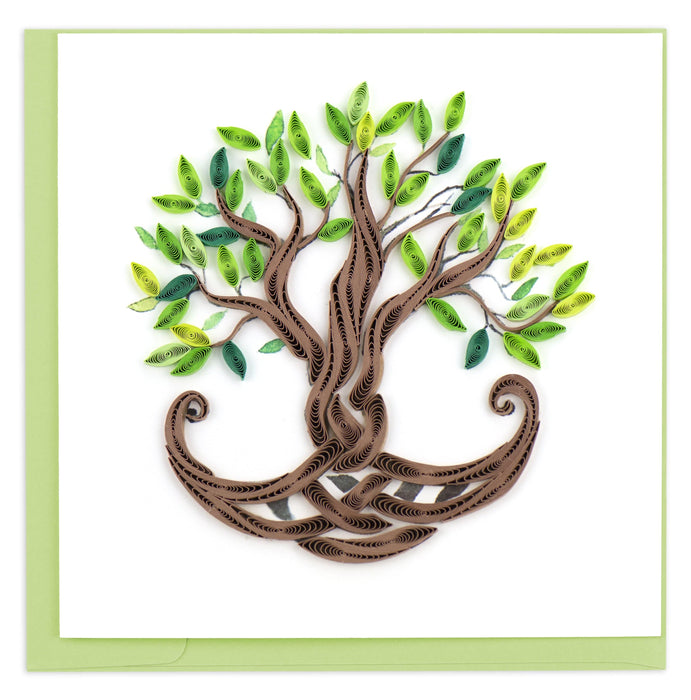 Quilled Tree of Life Greeting Card [BL1299]