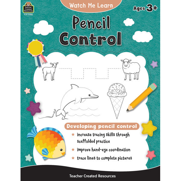 Watch Me Learn: Pencil Control [TCR9106]