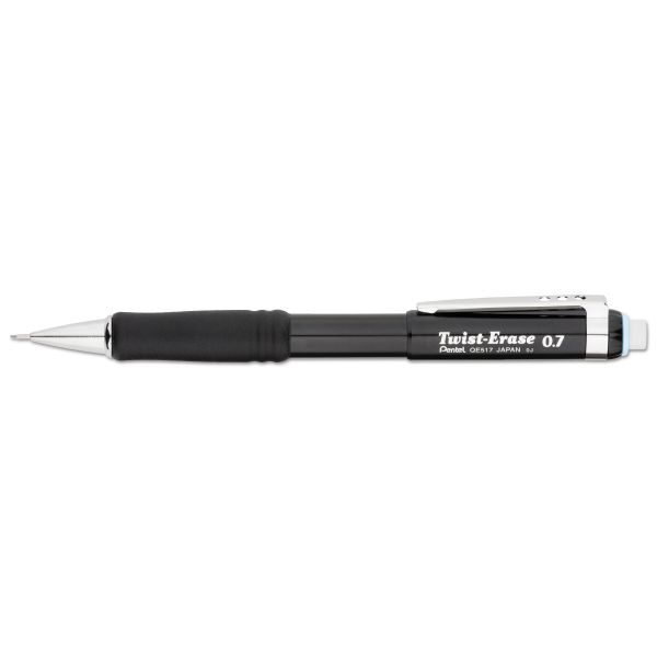 PENTEL PENCIL, TWIST ERASE III, .7MM [PENQE517A]