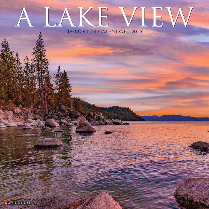 2025 Lake View Wall Calendar [43684]