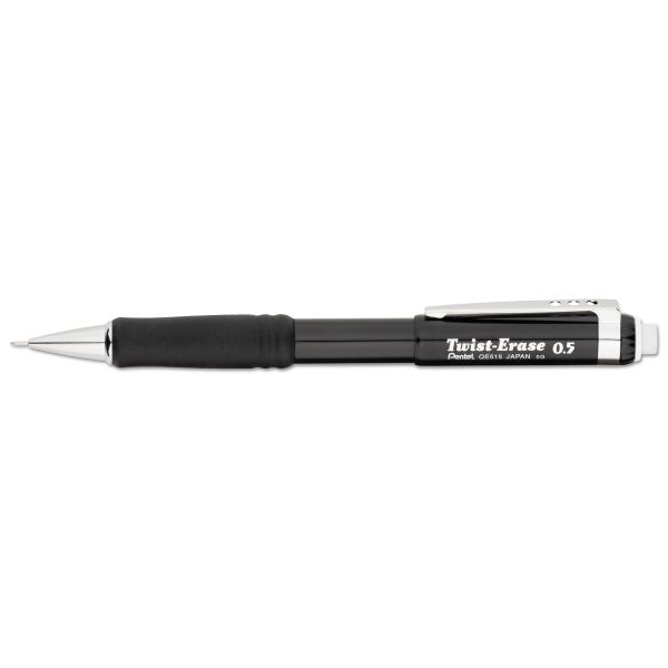 PENTEL PENCIL, TWIST ERASE III, .5MM [PENQE515A]
