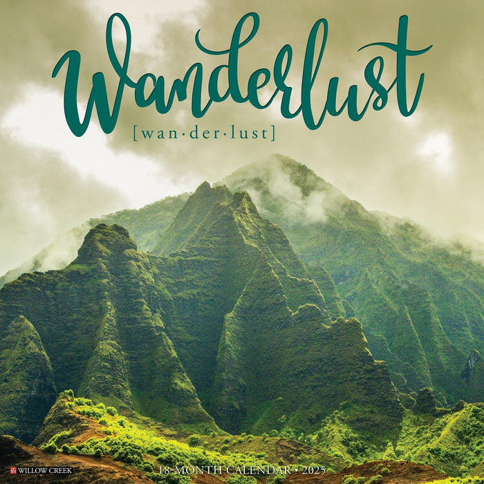 2025 Wanderlust Wall Calendar [45275]
