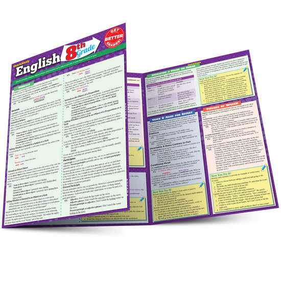QuickStudy | English 8th Grade [225010]