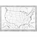 GIANT US MAP 48IN X 72IN (Archived)