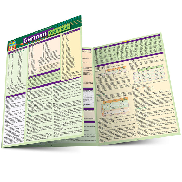 QuickStudy | GERMAN GRAMMAR [234722]