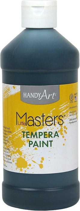 Handy Art Little Masters Tempera Paint 16 oz Black [201-755]