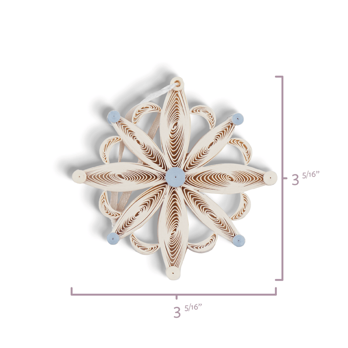 Quilled Snowflake Ornaments Box Set
