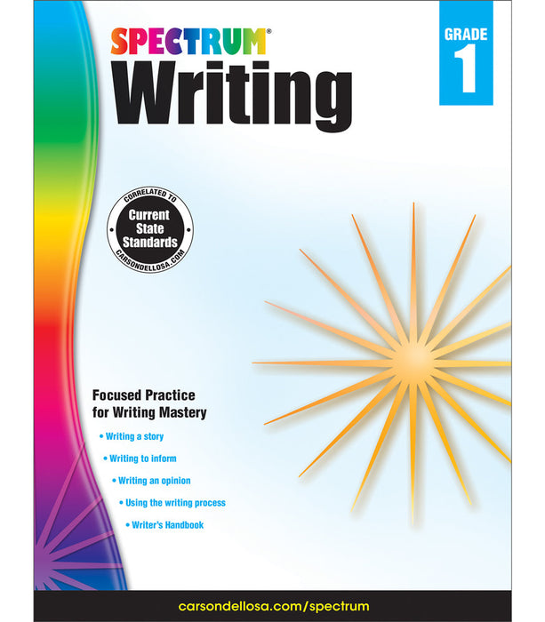 Spectrum Writing Book Grade 1 [CD704624]