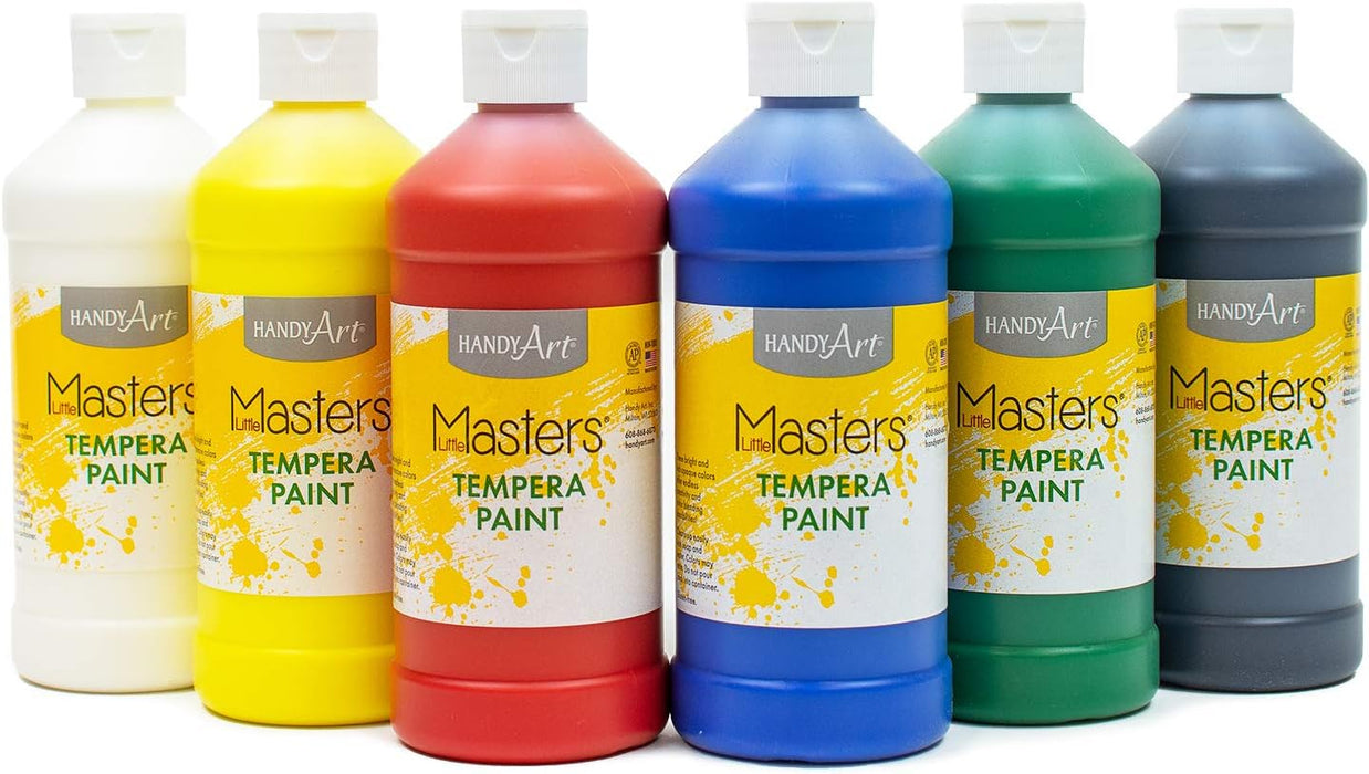 Handy Art Little Masters Tempera Paint 16 oz White [201-705]