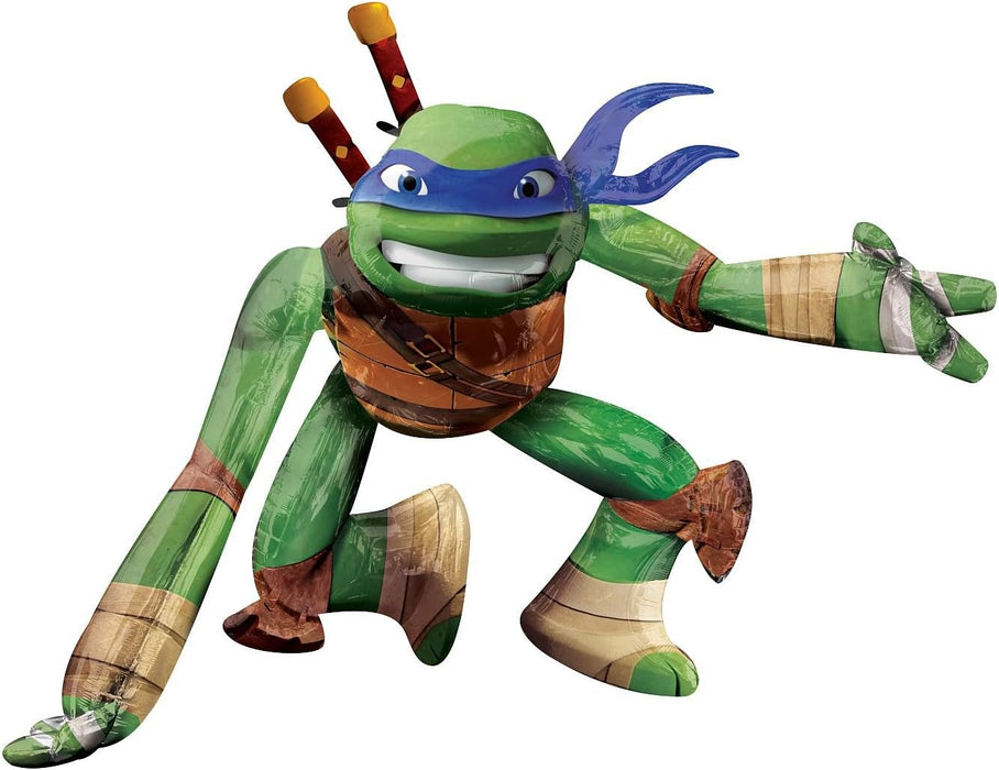 Teenage Mutant Ninja Turtle Leonardo AirWalker 44 Inch Foil Party Balloon [111370]
