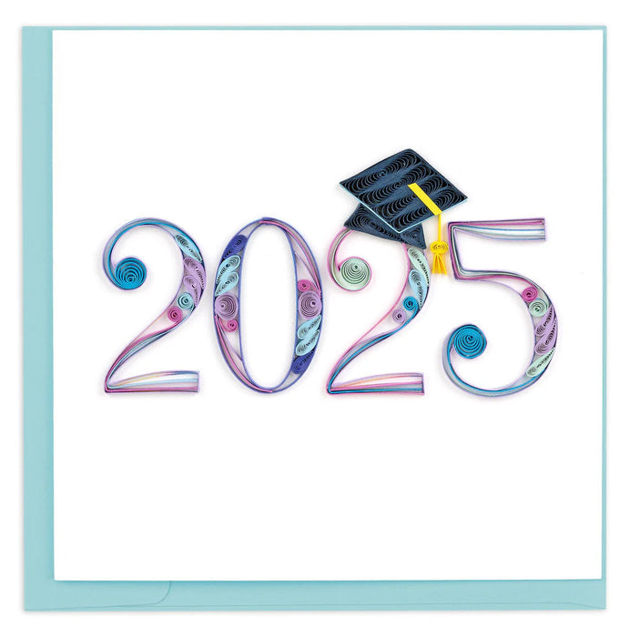 Quilled 2025 Grad Greeting Card [CG836]