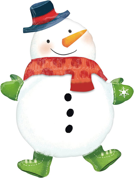 Snowman 31 Inch Foil Balloon [25148]