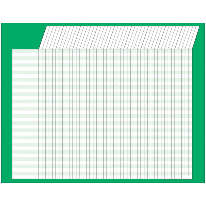 Green Horizontal Incentive Jumbo Chart [T73213]