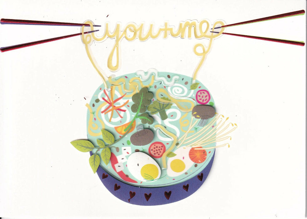 Our Love is Pho Real Valentine's Day Greeting Card [09000118]