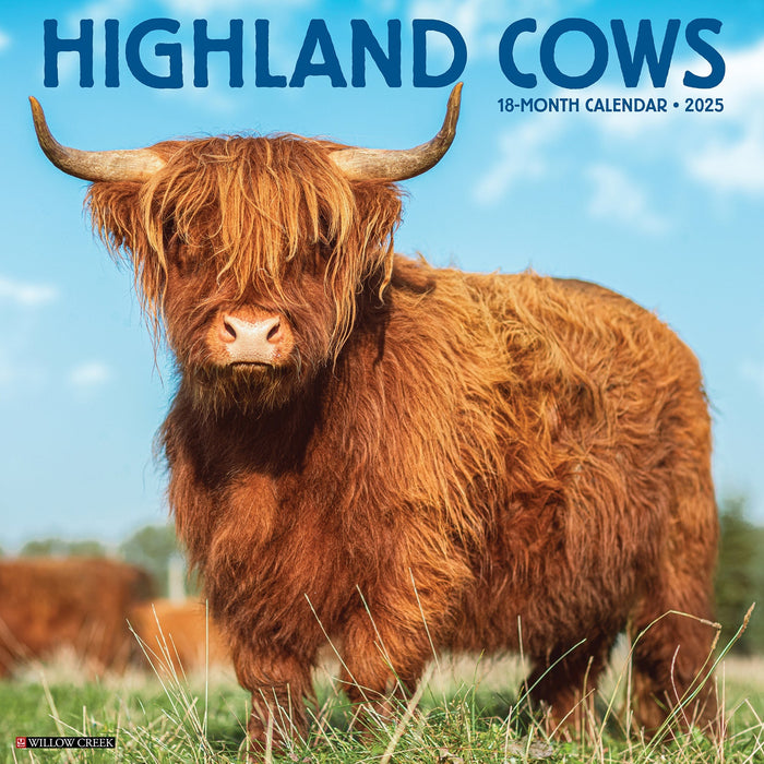 2025 Highland Cows Wall Calendar [46432]