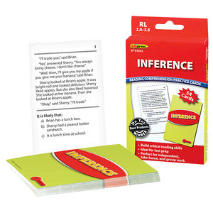 Inference Practice Cards Red Level [TCR63063]