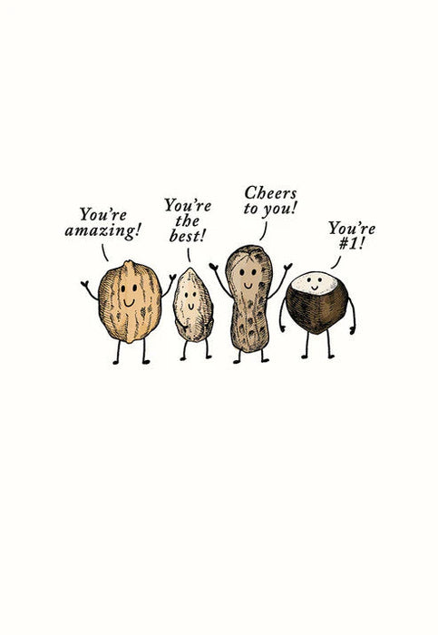 Complimentary Nuts Father's Day Greeting Card