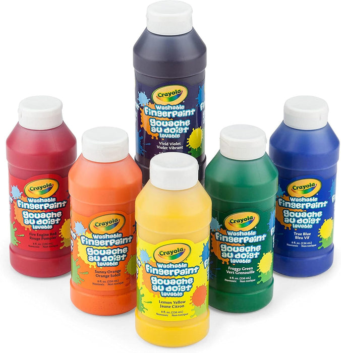 Crayola Washable Finger Paint Froggy Green [55-1311-0-344]