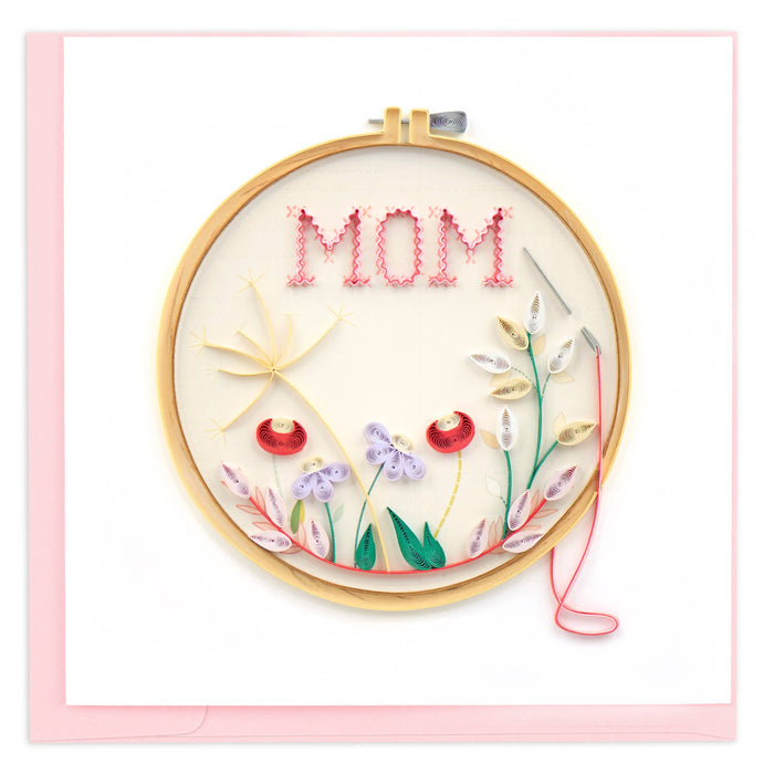 QUILLING CARD MOTHER'S DAY CROSS STITCH [SO744]