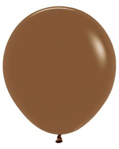 Sempertex 18 Inch Deluxe Coffee Latex Balloons Bag of 25 [55160]