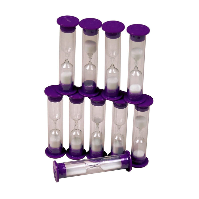 3 Minute Sand Timers, Set of 10 [197626]