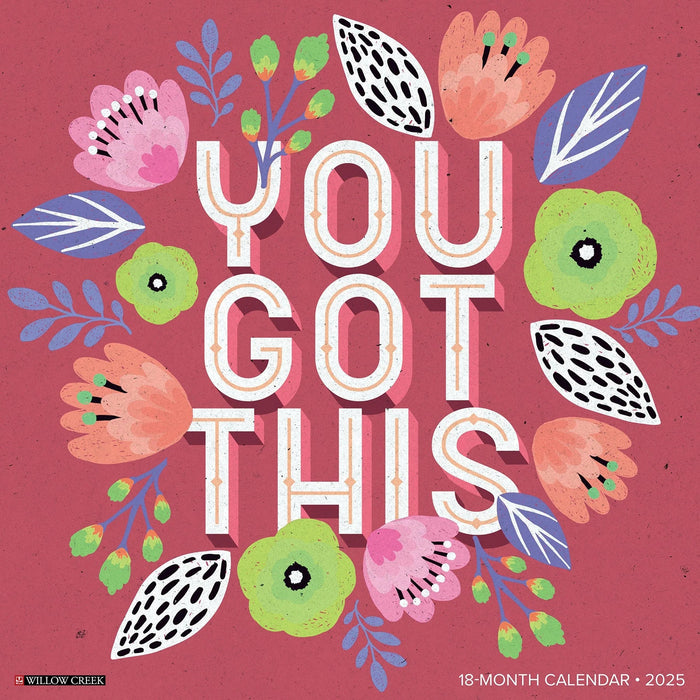 2025 You Got This Wall Calendar [45589]