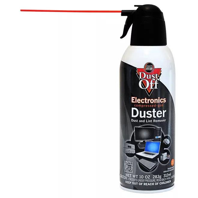 Dust-Off Disposable Compressed Gas Duster, 10 oz Cans [DPSXL-7140D]