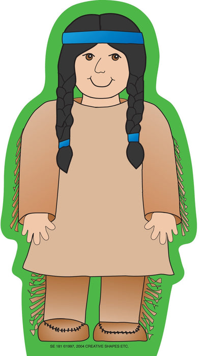 Notepad Large  - Native American Boy [SE181]