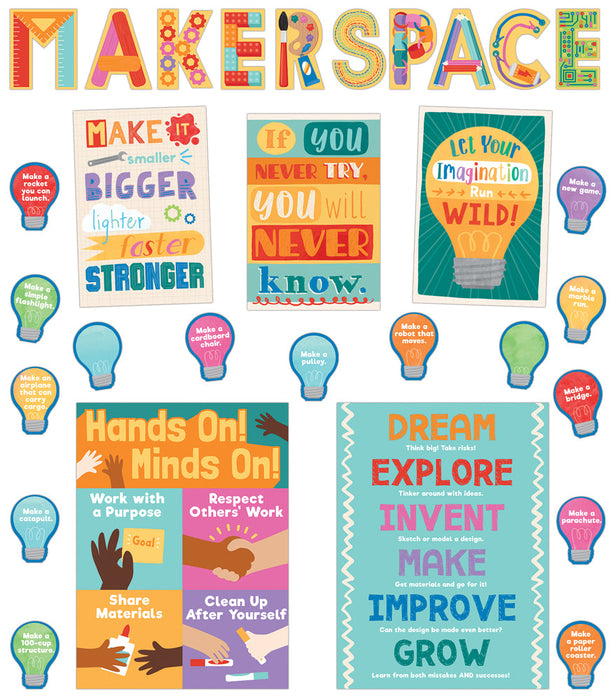 Makerspace Bulletin Board Set [CD110468]