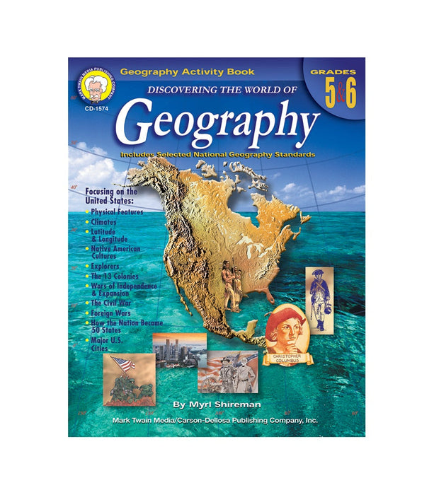 Discovering the World of Geography Grades 5-6 [CD1574]